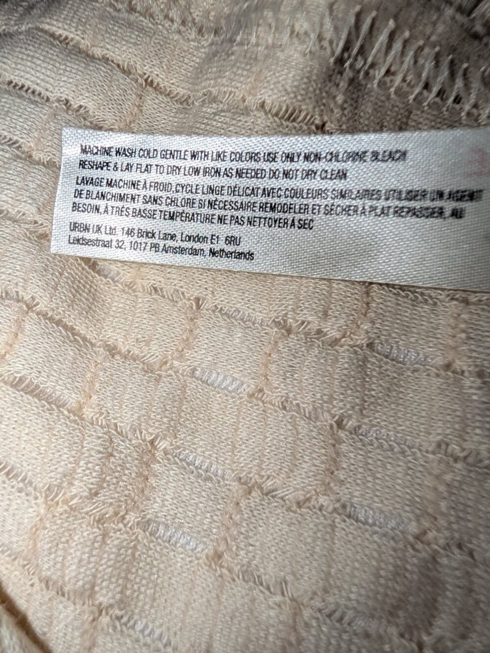 NWT FP Beach | Free People Coverup Very Oversized Flora Tunic Summer Khaki XS/S - Picture 11 of 11